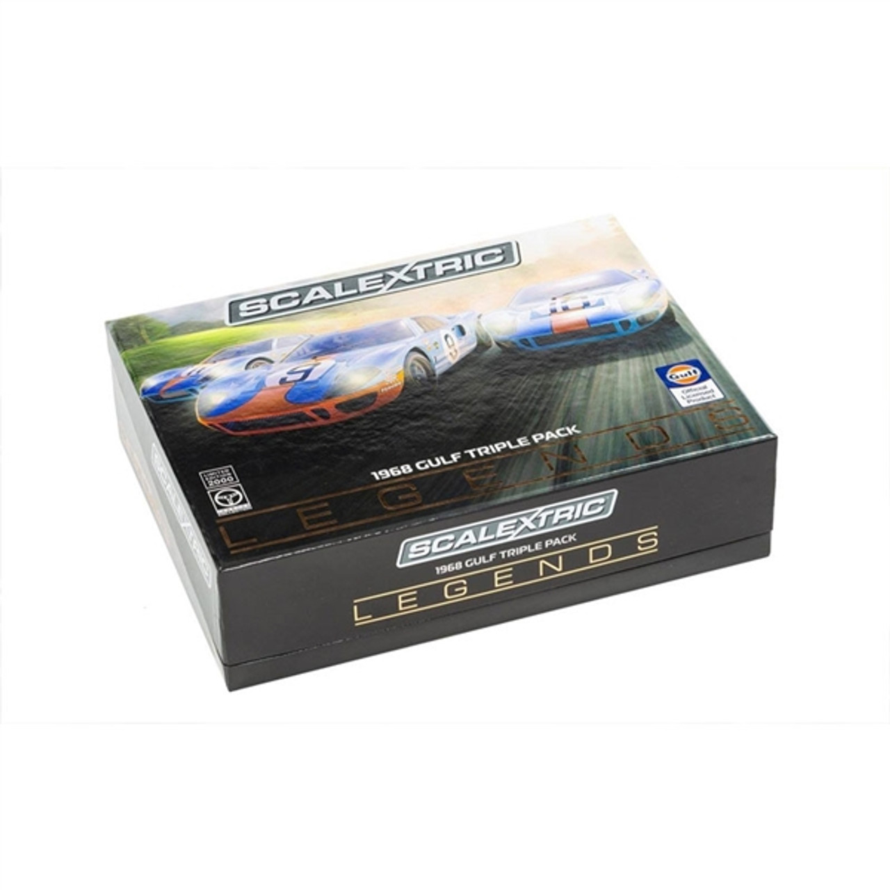 Scalextric Ford GT Gulf Triple Pack 1/32 Slot Cars