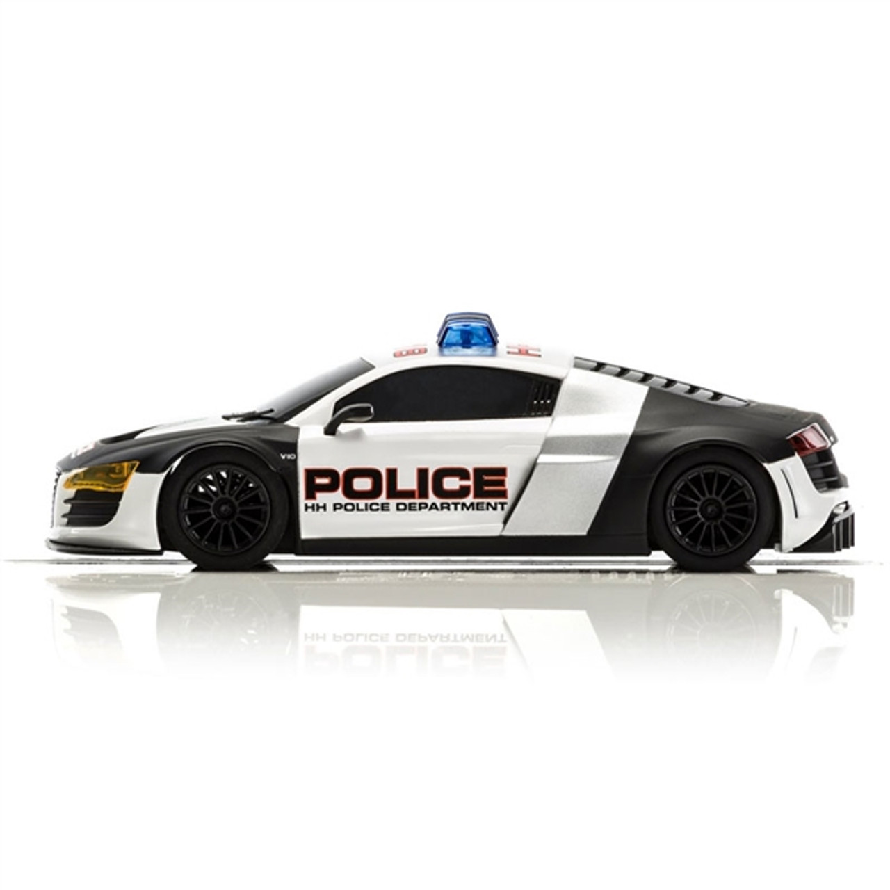 scalextric audi r8 police car