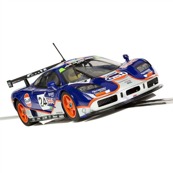 Scalextric McLaren F1 GTR 'Gulf' Blue/Orange