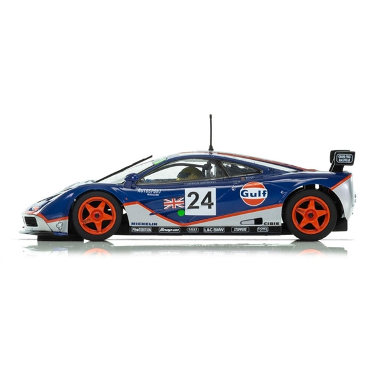 Scalextric McLaren F1 GTR 'Gulf' Blue/Orange