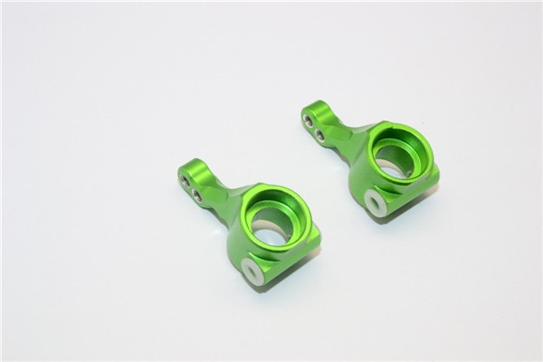 GPM Green Aluminum Steering Blocks for 2WD Stamped