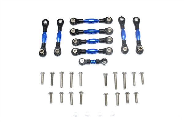 GPM Blue Complete Aluminum Tie Rod & Steering Link