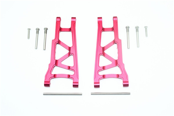 Bracci In Alluminio Rosso GPM Per Slash E Stamped 4x4 VXL, Anteriori O Posteriori. Modello SLA055-R.