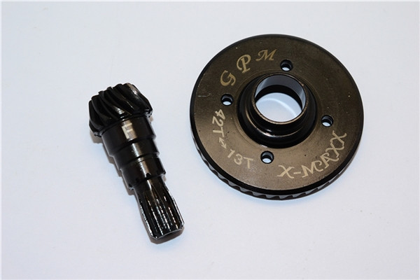 GPM Black Chrome Steel Machined Front Spiral Cut D