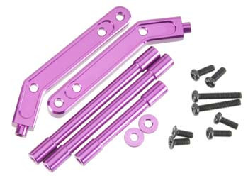 Integy Aluminum Bumper Mount Set (Purple): Savage