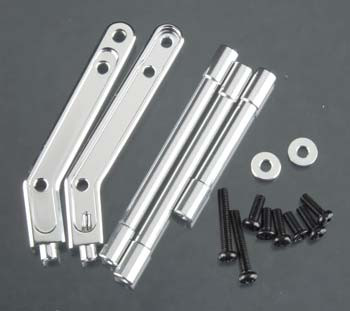 HPI Savage X XL Aluminum Integy Bumper Mount Set