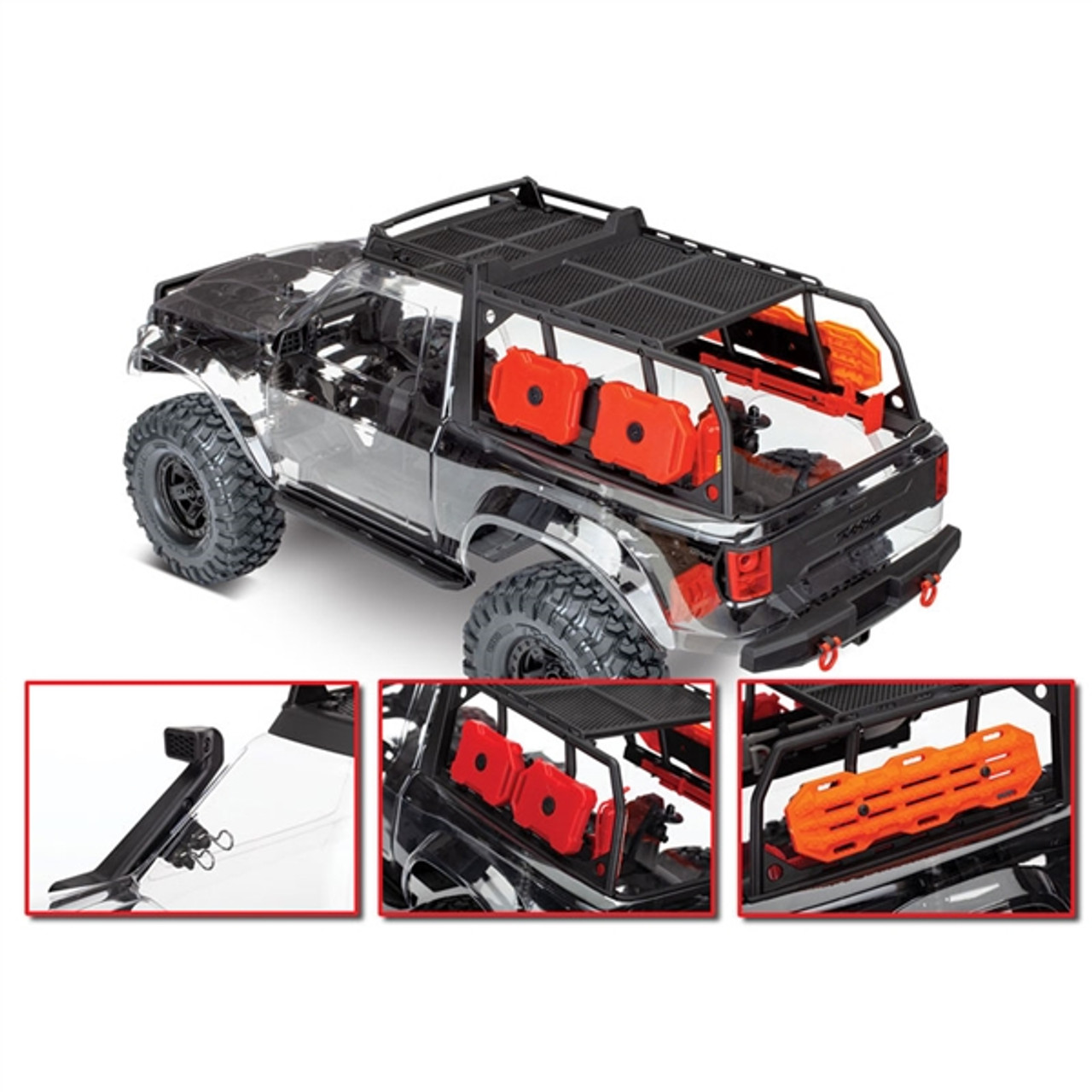 V1W M2 Traxxas TRX4 (SPORT) - Printed Parts Bundle