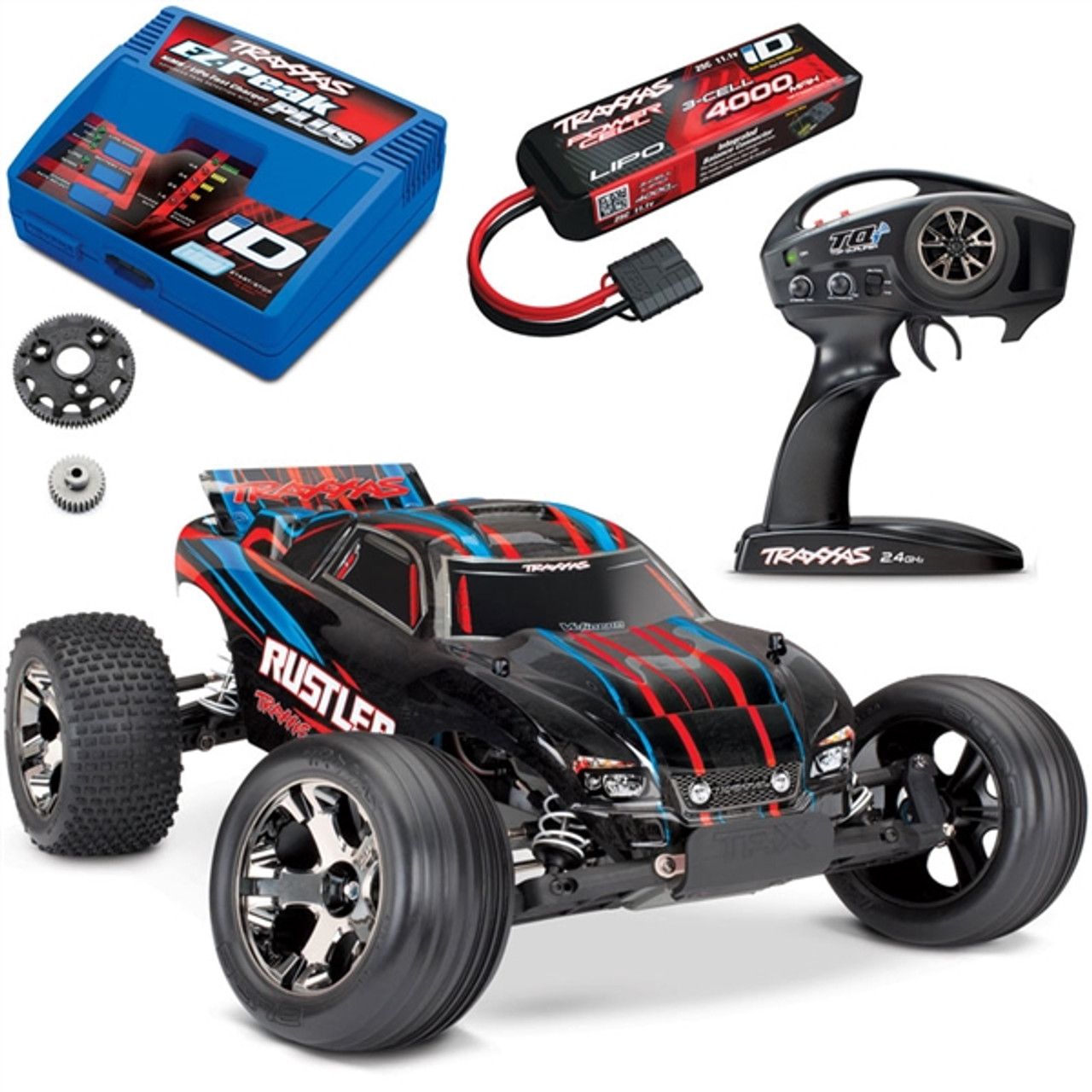 rc traxxas rustler vxl