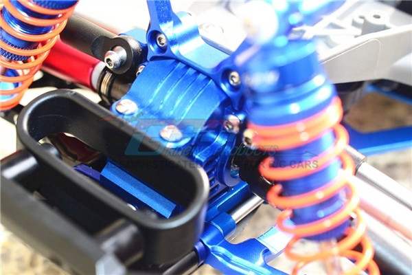 Traxxas 6838X Aluminum Rear Shock Tower (Blue), Rally, Slash 4x4