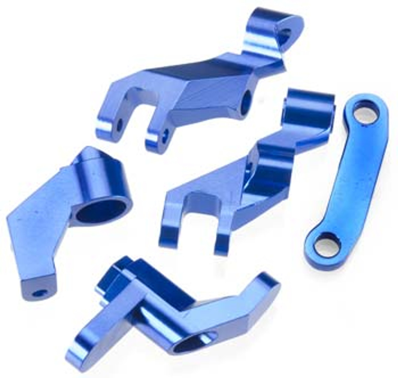 Integy Aluminum Steering Bell Crank Set (Blue): Jato 2.5 & 3.3