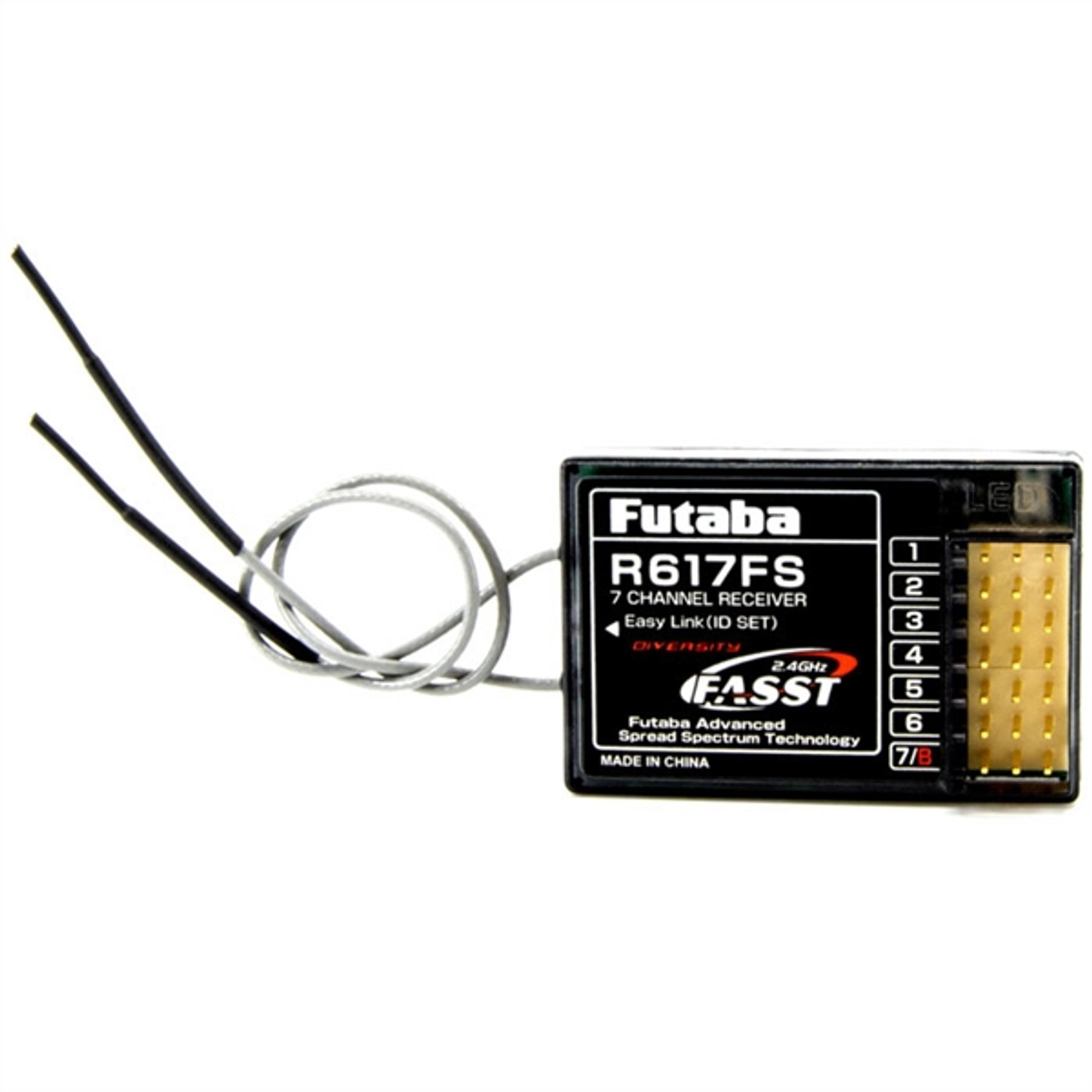 Futaba R617FS 受信機 7チャンネル Futaba R617FS 7-Channel FASST Receiver for sale online | eBay