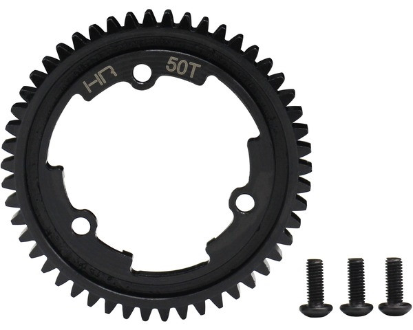 Hot Racing 50T Mod 1 Steel Spur Gear for E-Revo 2,