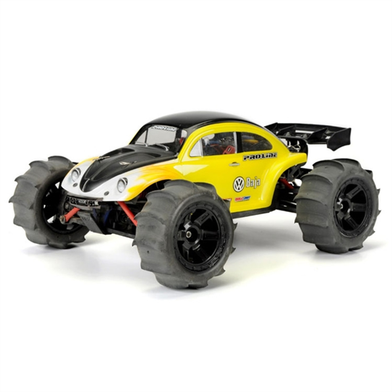 rc car with paddle tires