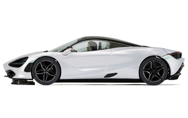 Scalextric McLaren 720S スロットカー Scalextric McLaren 720s - Glacier White 1/32 Slot