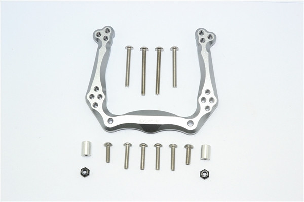 GPM Gunmetal Aluminum Front Shock Tower for 2WD St