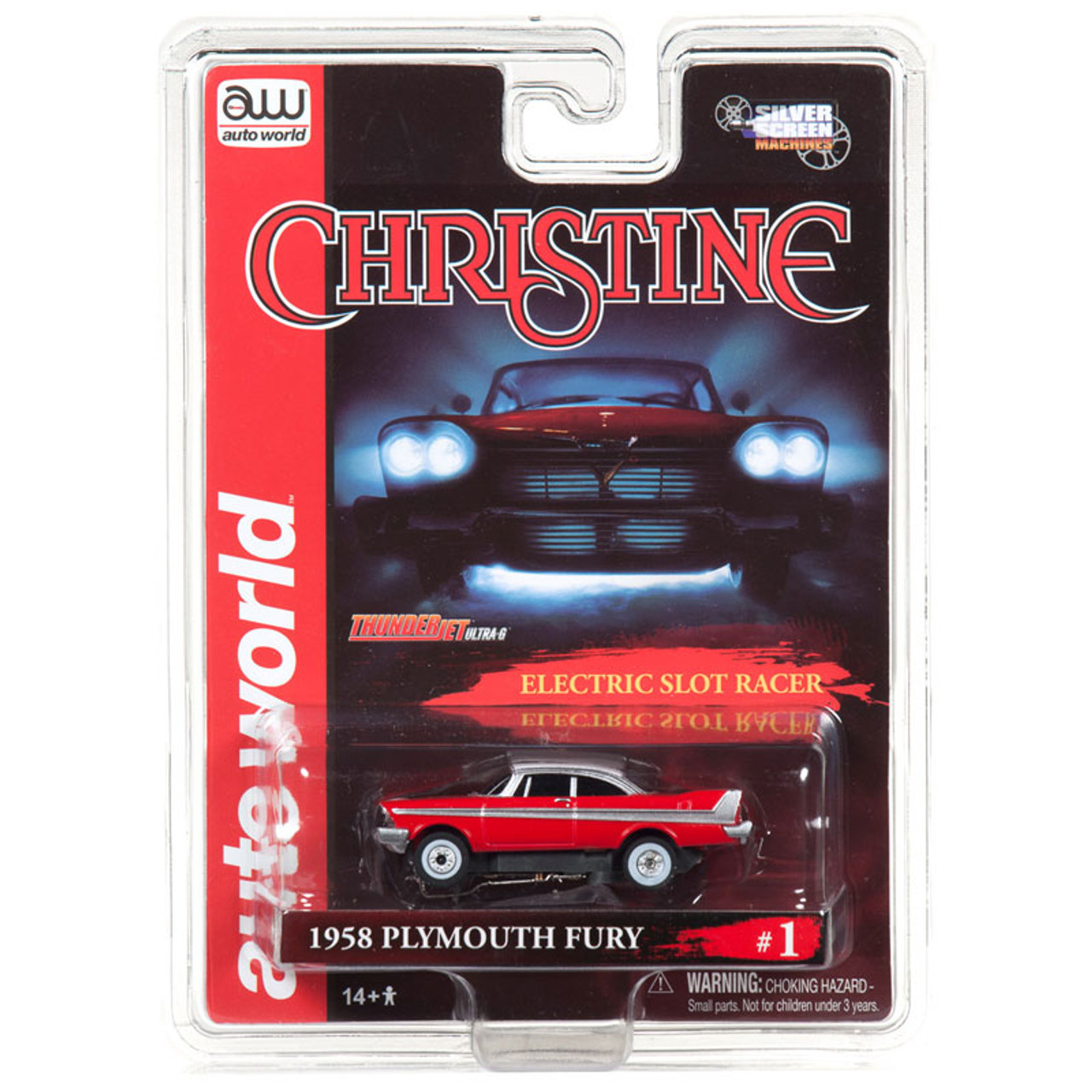 Auto World Thunderjet Ultra-G Christine 1958 Plymouth Fury