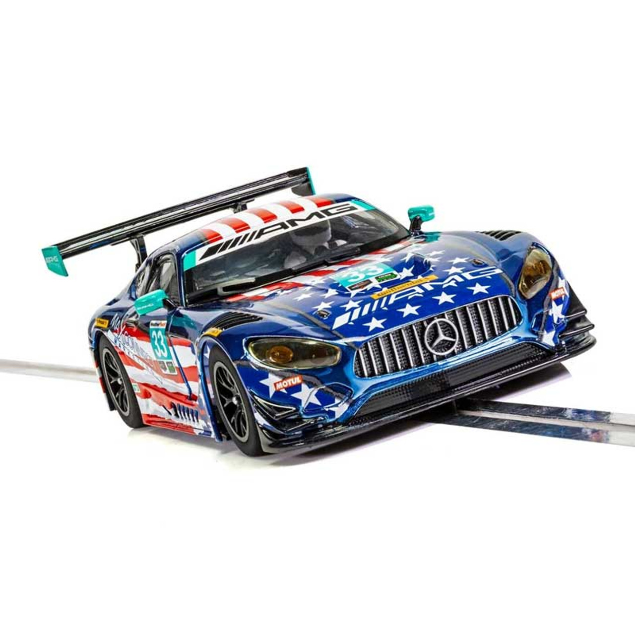 Scalextric Mercedes AMG GT3 Stars & Stripes 1/32 Slot Car