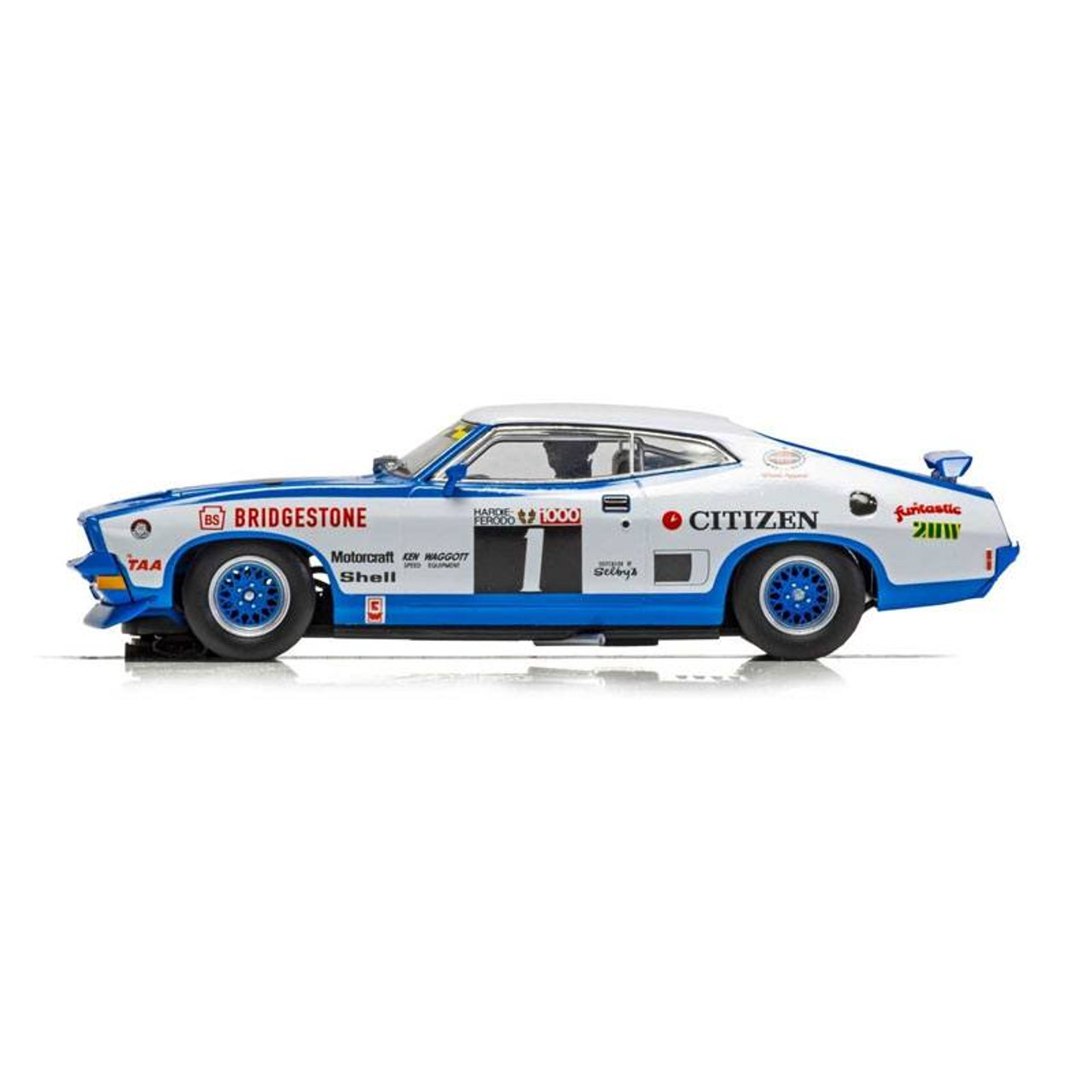 厳選スロットカー　Scalextric Ford Falcon :Used Scalextric Ford XC Falcon 1978 Bathurst 1000 1/32