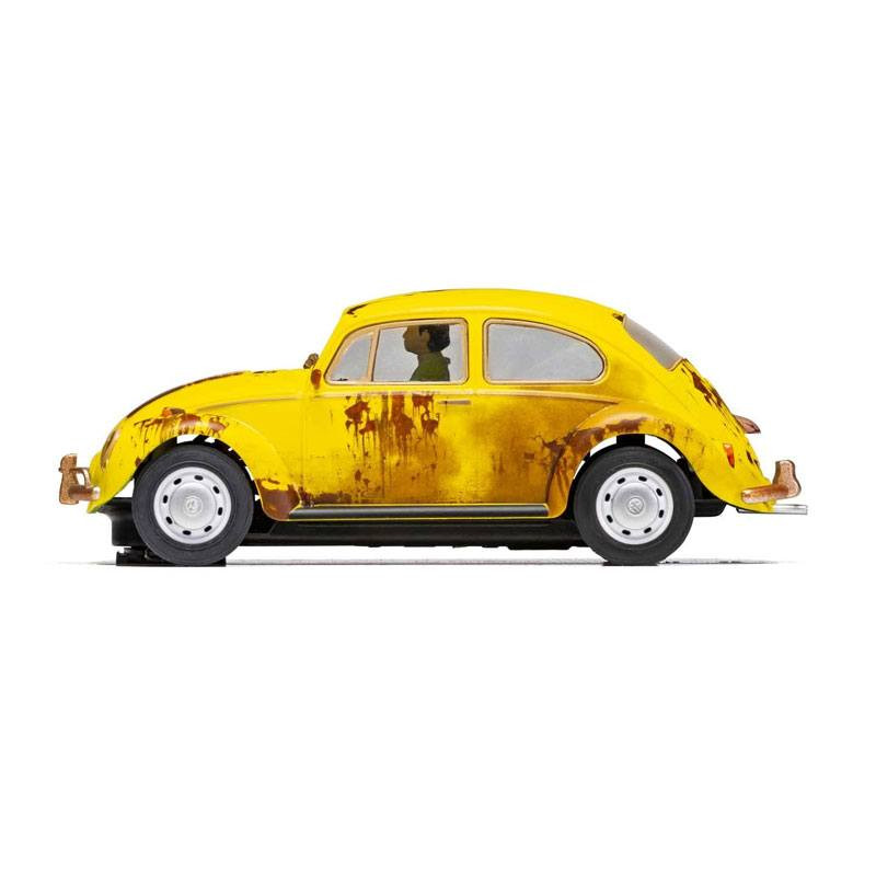 Scalextric Volkswagen Beetle Yellow Weathered 1/32 Slot Car