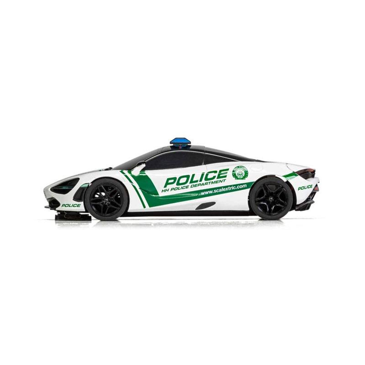 scalextric police car with lights