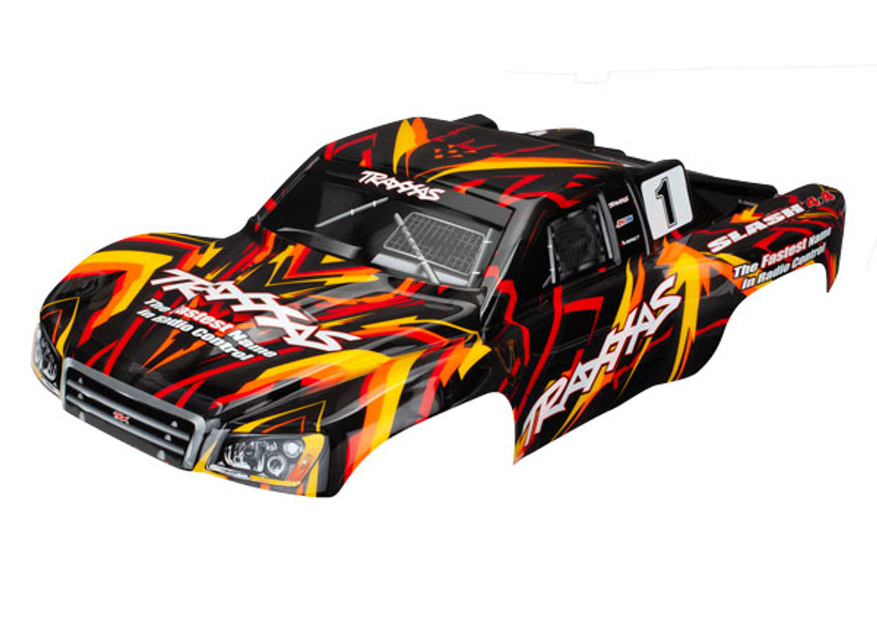 traxxas slash body painted