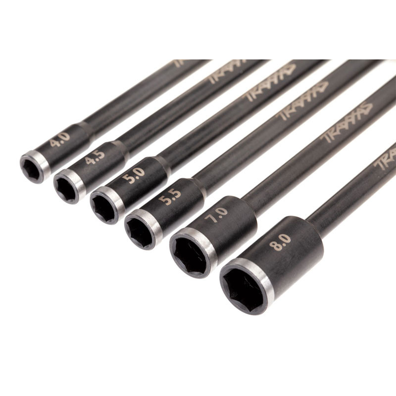 Traxxas Speed Bit 6-Pc 4-8mm Nut Driver Master Set with 1/4