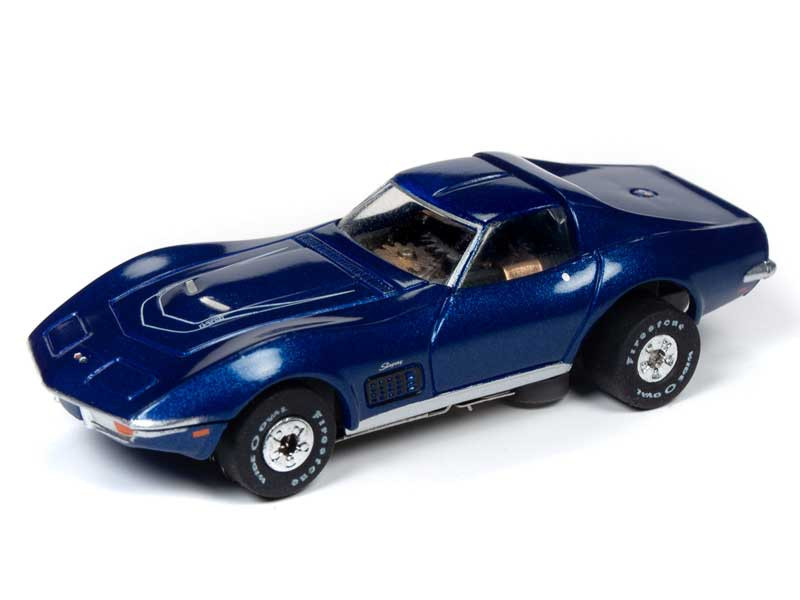 Auto World 1970 Chevrolet Corvette LT-1 Blue Thunderjet HO Slot