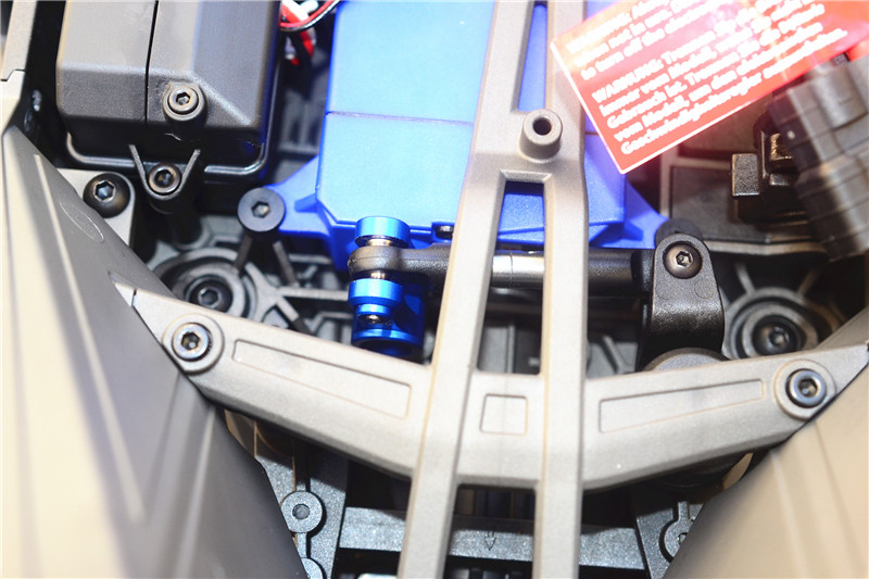 GPM Racing Corno Servo In Alluminio Blu 25T Con Pasta – Per Traxxas Maxx, TXMS16025TN-B