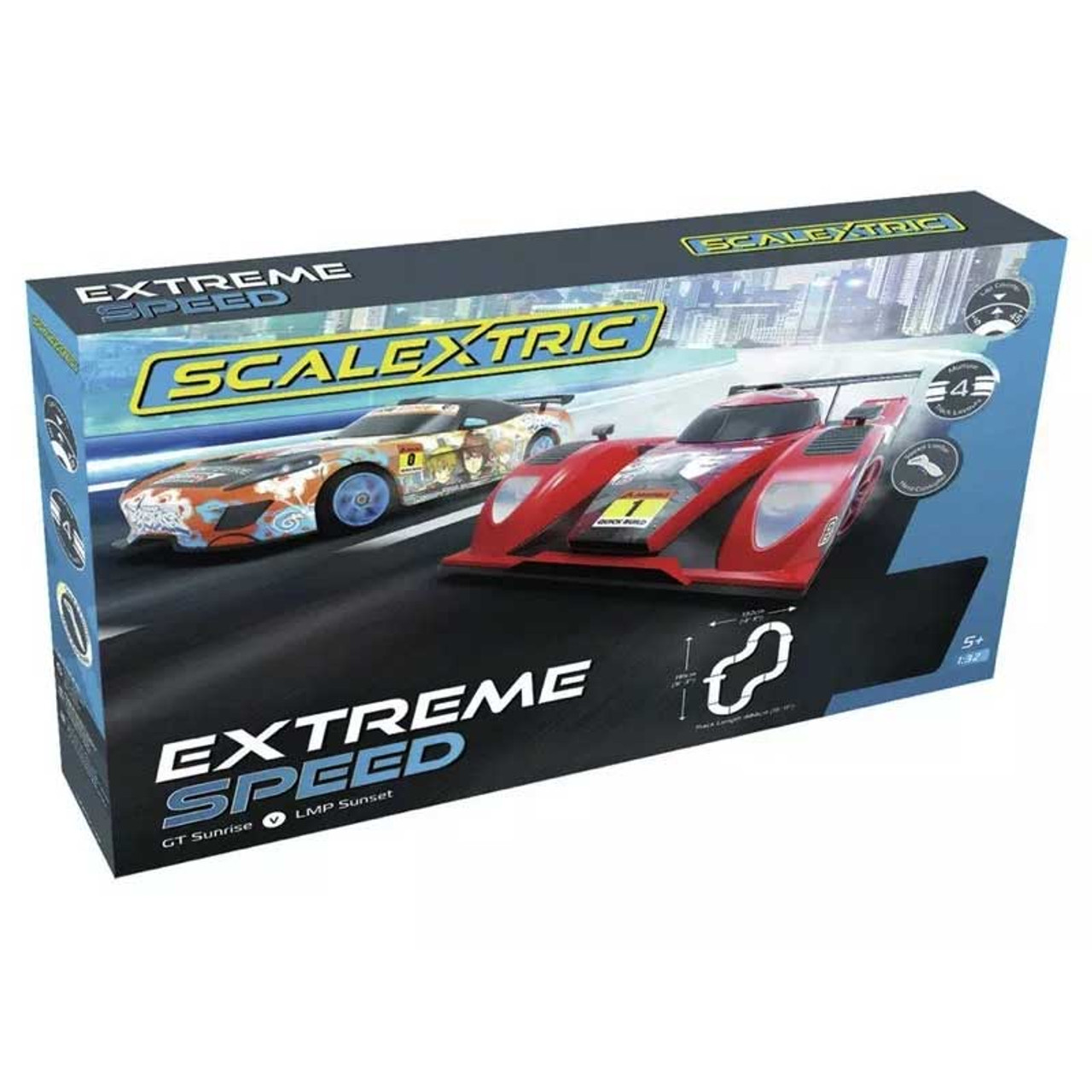 a team slot car set