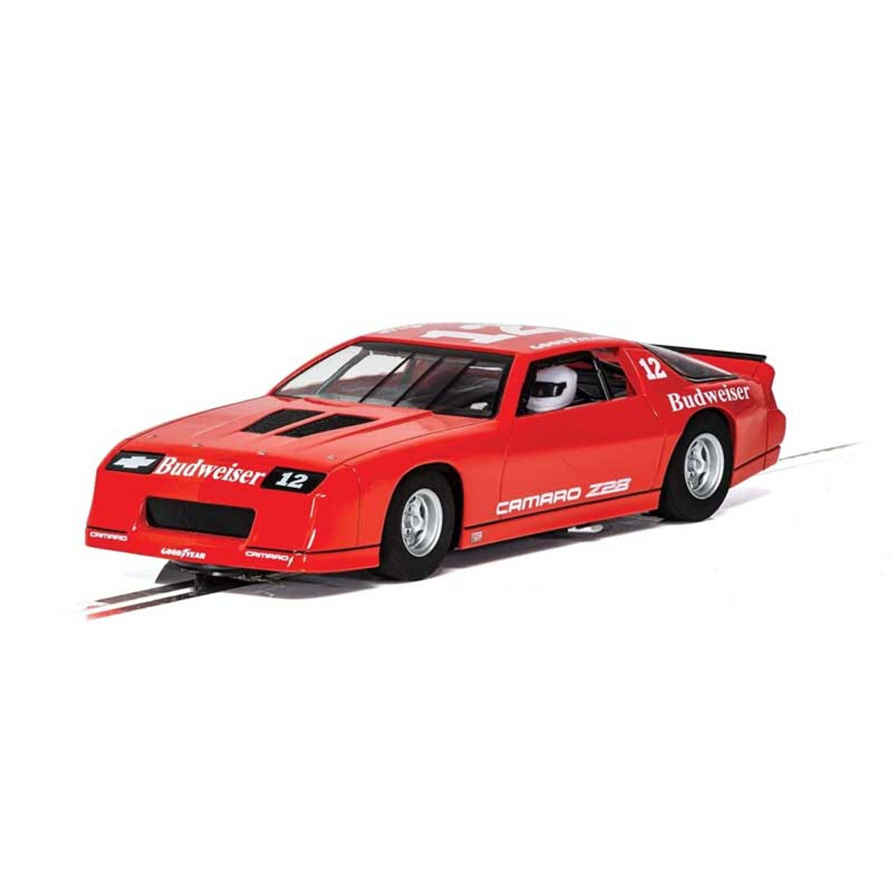 Scalextric Chevrolet Camaro Z28 Red IROC-Z Budweiser 1/32