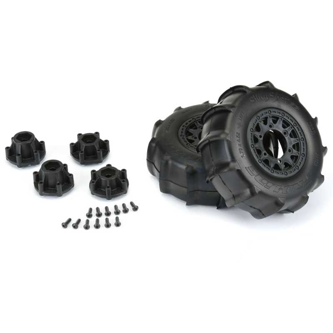 rc car with paddle tires