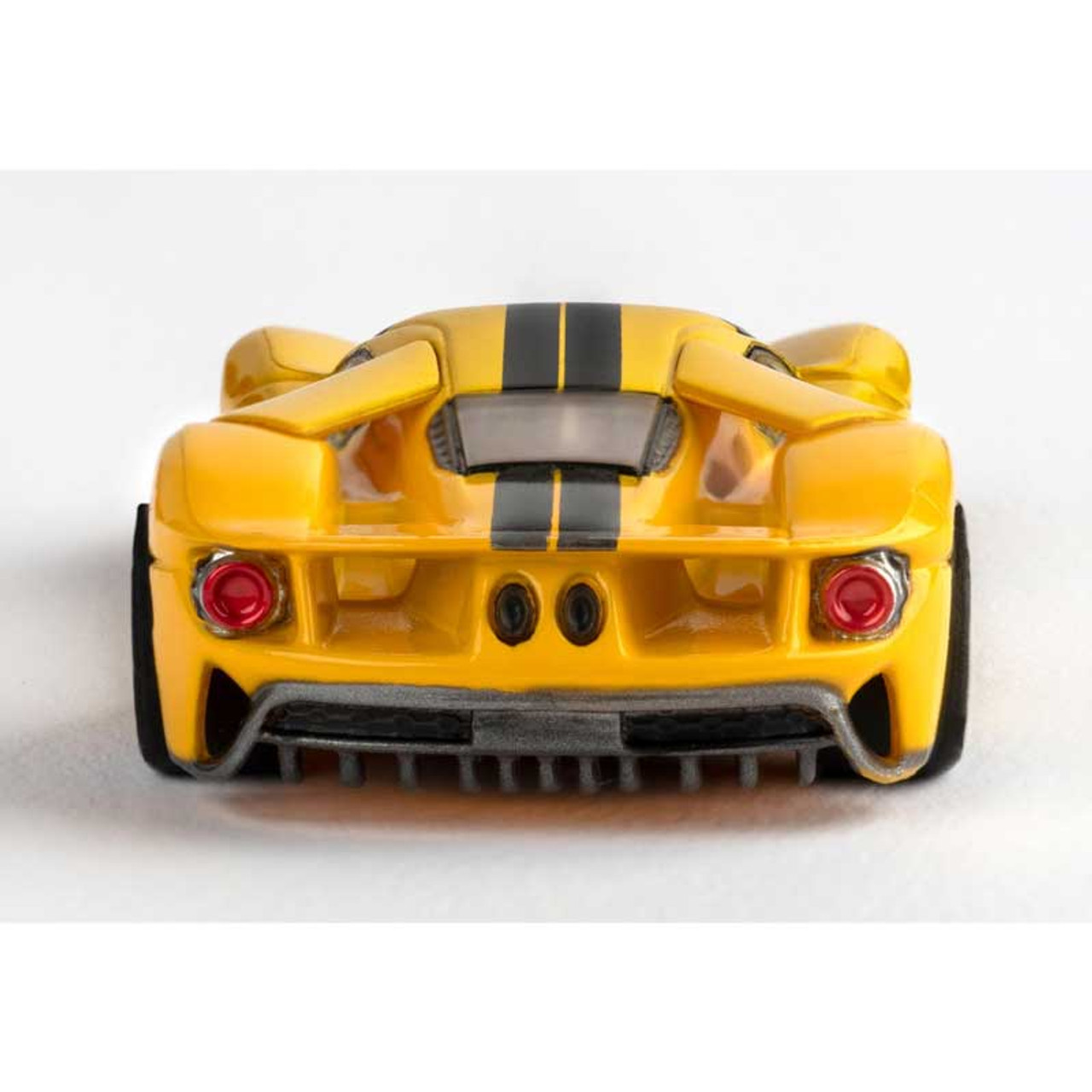 AFX Ford GT Triple Yellow Mega G+ HO Slot Car | AFX 22029 | AFX