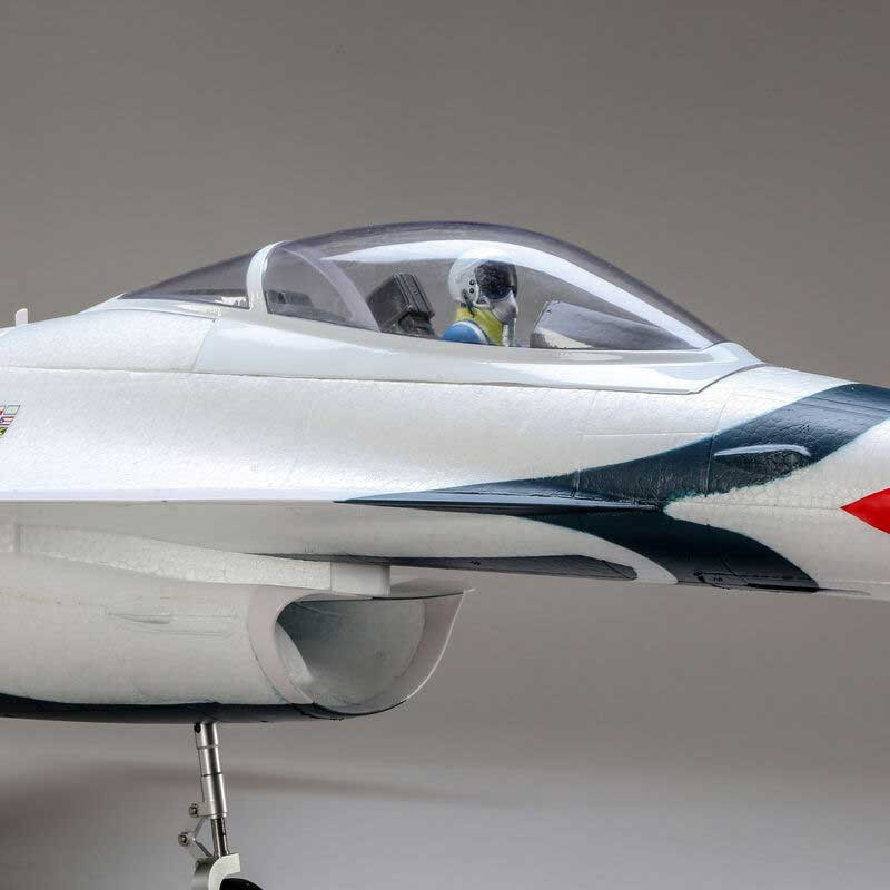 E-Flite F-16 Thunderbirds 70mm EDF Jet BNF Basic w/AS3X & SAFE