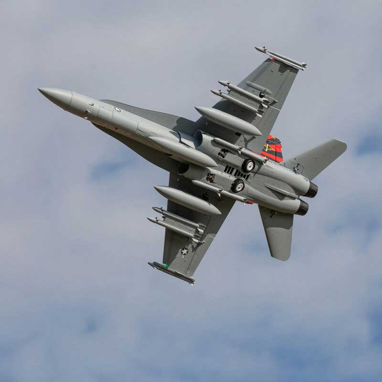EFlite F18 80mm EDF Jet BNF Basic w/AS3X & SAFE Select EFlite