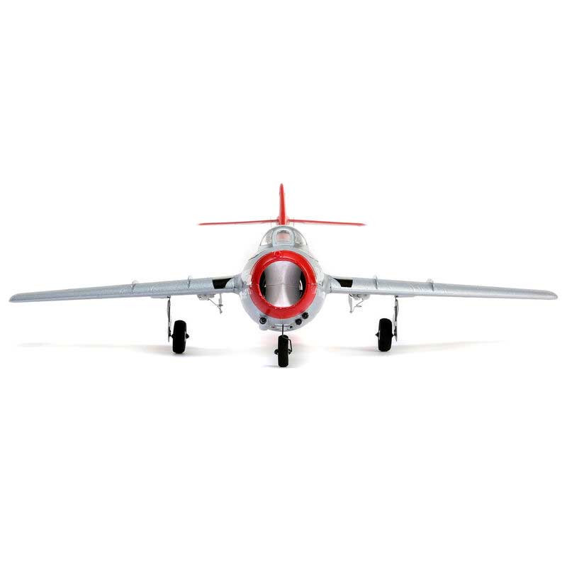 E-Flite UMX MiG-15 EDF Jet BNF Basic w/AS3X & SAFE Select | E