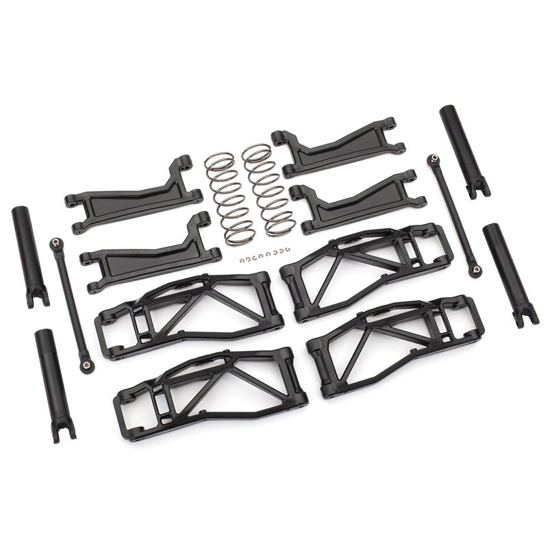 Traxxas Maxx 4S Black WideMaxx Suspension Kit Includes Front & Rear