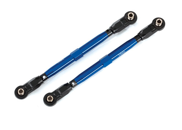 Traxxas Maxx TUBES Blue 6061-T6 Aluminum Toe Links for use with