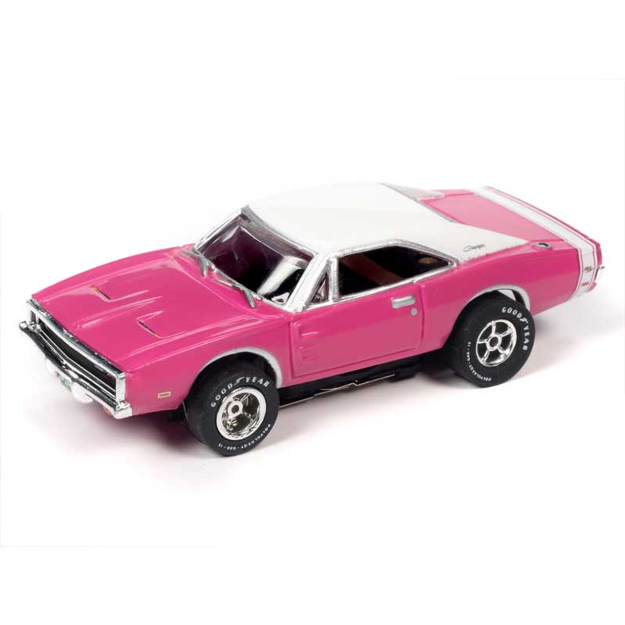 Auto World 1970 Dodge Charger R/T Pink Xtraction R30 HO Slot