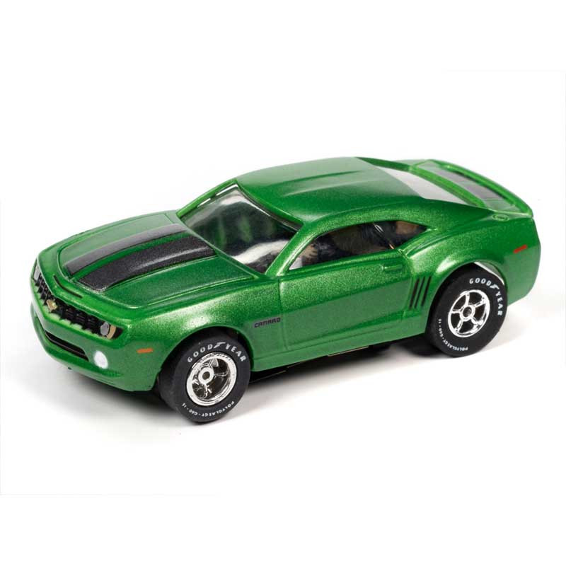 Auto World 2010 Chevrolet Camaro SS Green Xtraction R30 HO Slot