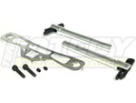 Integy Aluminum Rear Body Mount (Silver): T-Maxx .15, 2.5, 3.3
