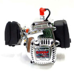 HPI Baja 5B/5SC/5T 30.5cc ESP Modified/Ported Chrome Engine with Clutch and CY Carb