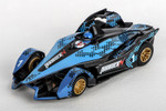 AFX Formula N Black/Blue Mega G+ HO Slot Car (22039)