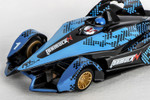 AFX Formula N Black/Blue Mega G+ HO Slot Car (22039)