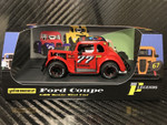 Pioneer 1934 Ford Coupe Legends Racer #77 Red 1/32 Slot Car