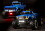 Traxxas BIGFOOT Classic w/LED Lights 2WD RTR RC Truck w/Battery & Quick Charger