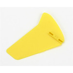 E-Flite Vertical Fin, Yellow w/o Decals: Blade mCX