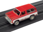 Auto World 1977 Chevrolet Blazer (Red/White) X-Traction R1 HO Slot Car