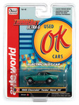 Auto World 1969 Chevrolet Nova SS (Green) Thunderjet HO Slot Car