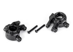 These are the Traxxas Extreme Heavy Duty Steering Blocks, Kit #9080, Black, w/ Hardware (2)