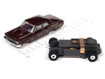 Auto World 1964 Ford Thunderbolt (Maroon) Cars N Coffee Thunderjet HO Slot Car